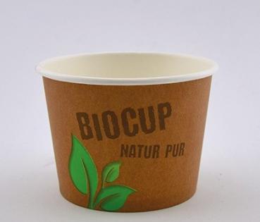 BioCupPap 500 ml mit Zuckerrohr-Beschichtung